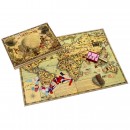 French Board Game Par Terre et Par Mer, c. 1895