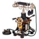 L.M. Ericsson Model AC200 Skeleton Telephone, 1892