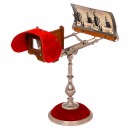 Rare Table-Top Stereo Viewer by Schneck, c. 1890