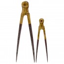 2 Early Divider Calipers, 17th Century