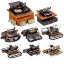 8 Mechanical Typewriters