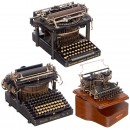 3 American Typewriters