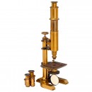 Brass Microscope by Seibert, c. 1880