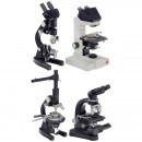 4 Ernst Leitz Microscopes