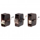 3 Early Mutoscope Variants, c. 1900