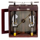 Holtz's Influence Machine in Display Case, c. 1920