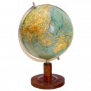German Relief Terrestrial Globe, 1950