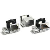 3个折叠式Leitz取景器