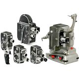 4台8mm电影摄影机Bolex