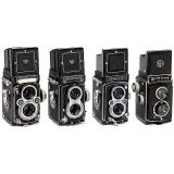 禄莱 3台 Rolleiflex 和 1台 Rolleicord