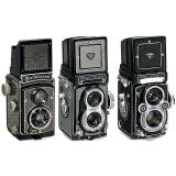 禄莱 2台 Rolleiflex 和 1台 Rolleiflex TLR