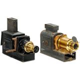 2台 Skioptikons, c.1900