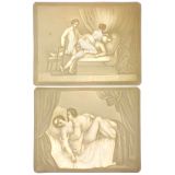 2个性爱隐雕瓷   1840年前后