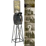 带有影片卷轴Electric Chair at Sing Sing的Mutoscope   1920年前后