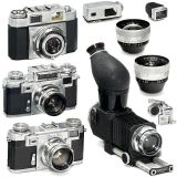 Contax IIa, IIIa 和Contina III 一套
