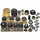 大量镜头和镜头接环