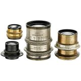 4支黄铜和镀镍镜头