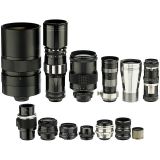 大量 M42 螺口镜头及其他