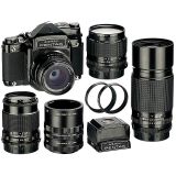 Pentax 6ⅹ7 全套, 带4个镜头