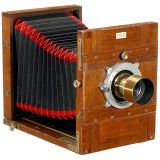 Soennecken's Tailboard 相机,慕尼黑， 1890