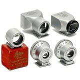 5 Leica Brightline Viewfinders