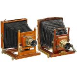 2 Field Cameras from England    1890年前后