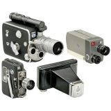3 Substandard Film Cameras and 1 Cinélarger