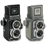 Rolleiflex 4 x 4（黑和灰）
