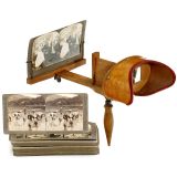 The Vistascope 立体观影器带 31张立体图片,1880年前后