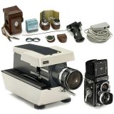 禄莱双反相机Rolleiflex 2,8 F Planar, 约1960年