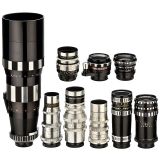 9支爱克山泰专用28到400mm镜头 9 Lenses for Exakta from 28 to 400 mm