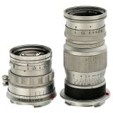Summicron 2/5 cm镜头和Elmar 4/9 cm镜头