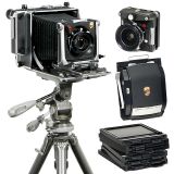 林哈夫Linhof Master Technika 4 x 5 in.套装, 约1975年