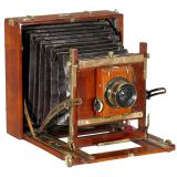 可折叠相机Drepierre & Wayant, 约1900年