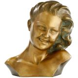 橱窗展示用模特头   1940年前后