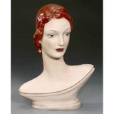 橱窗展示用模特头   1930年前后