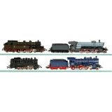 4辆蒸汽机车 Märklin, 轨距：H0