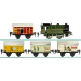 煤水车及4辆拖车 Märklin (轨距：0), 约1935年