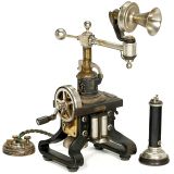 “L.M. Ericsson: Modell AC 100” 电话机，1890年