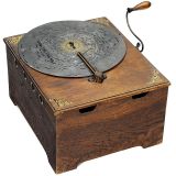 Amorette 台式手摇风琴，1895年前后