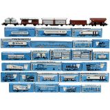 29辆货车和2套容器，Märklin (H0)，1975年前后