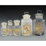 5个药剂师用玻璃器皿 (5 Pharmacy Glass Bottles)