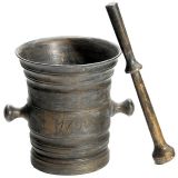 青铜大研钵 (Large Bronze Mortar)