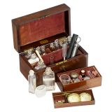 英国产家用小医药箱 (Small English Mahogany Medicine Chest)