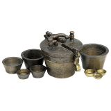 锅状嵌套砝码（3磅） (Nuremberg Nested Set of Weights)