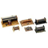 7个矿石收音机活动线圈 (7 Sliding Coil Detectors)