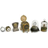 6个小座钟 (6 Small Table Clocks)