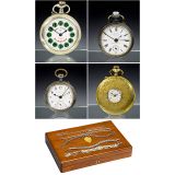 若干怀表和表链 (Pocket Watches and Watch Chains)