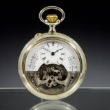 旋转齿轮怀表 (Pocket Watch with Turning Balance Wheel)