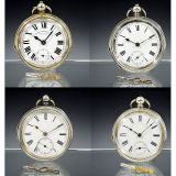 4只带发条扳手的怀表 (4 Key-Wound Pocket Watches)